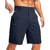G Gradual Men's Casual Shorts 7"/ 9"/ 5" Lightweight 4 Pockets Stretch Quick-Dry Summer Shorts for Golf Work Hiking Trips