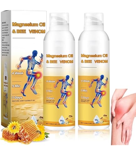 Amazon.com : Gaukomzs 60ML Magnesium Oil Bee Venom Joint Spray,Bee