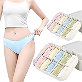 Women's Disposable Underwear For Travel Colorful Cotton Panties Ladies Briefs Hotel Spa Hospital Stays Emergencies