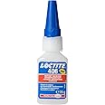 Loctite 135436 Clear 406 Prism Instant Adhesive, General-Purpose, Surface Insensitive, 20 g, 0.7 fl. oz. Bottle