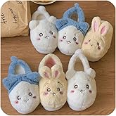 Lubsmong Slippers Cute Animals Interesting Comfortable Furry Slippers Soft Plush Winter season Keep warm Home