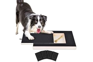 Okydoky Dog Nail Scratch Pad, Dog Nail File, Dog Scratch Pad for Nails, Dog Nail Scratch Board, 4 Replaceable Sandpaper Sheet