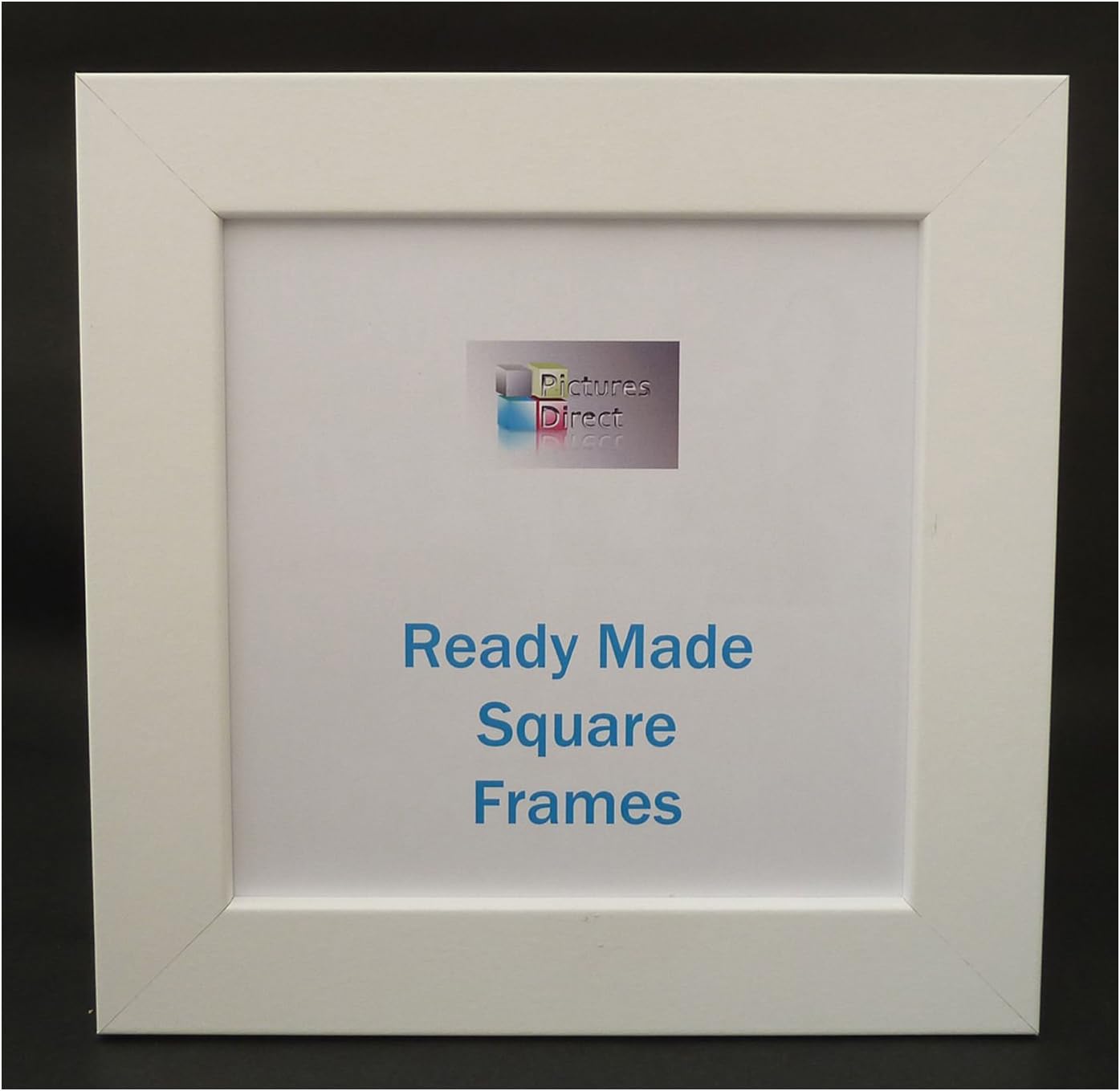 pictures direct Picture Frames Photo Frames Square 12X12 16X16 18X18 20X20 24X24 White 20"x20"