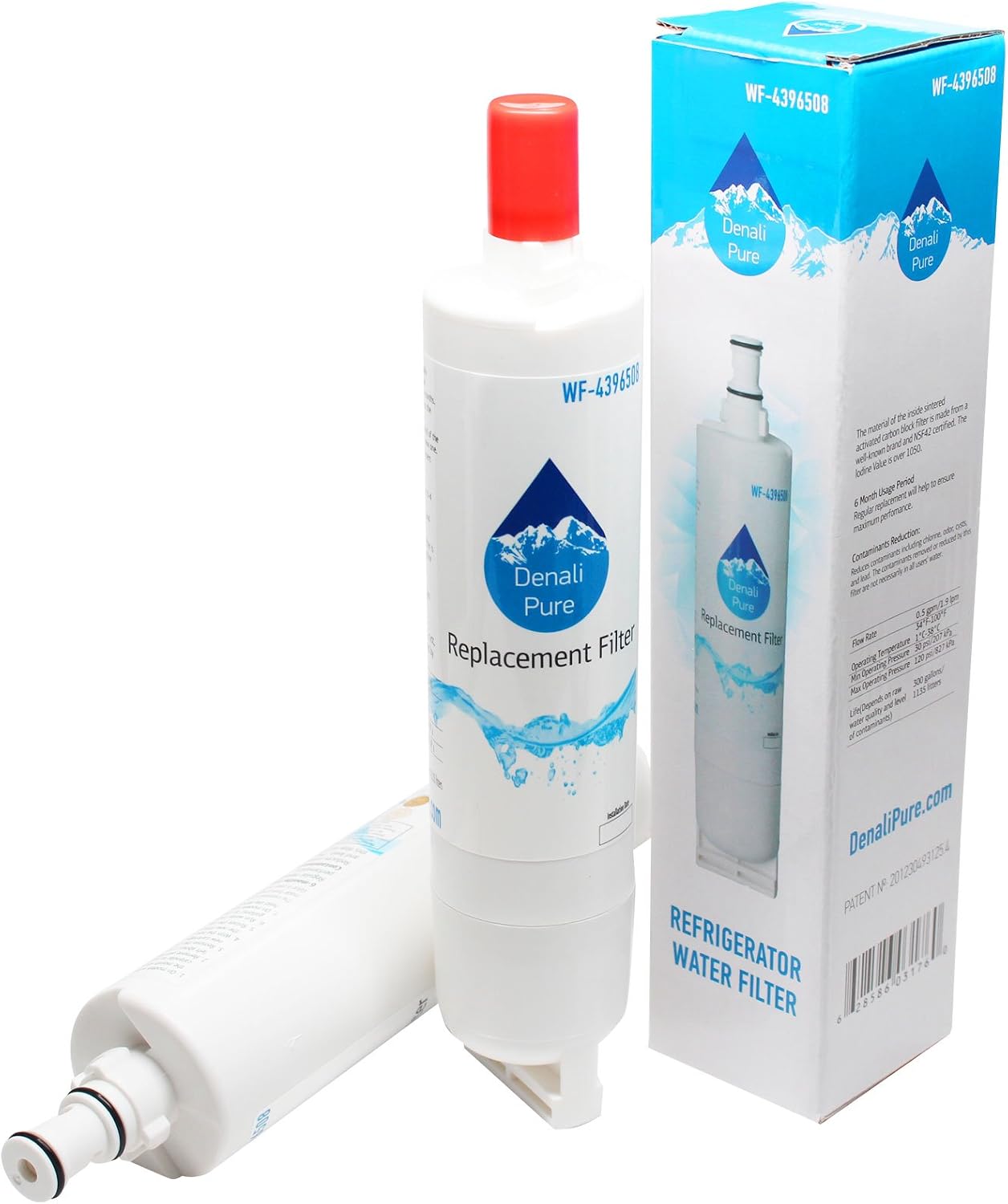 Refrigerator Water Filter Replacement For Whirlpool GR2SHWXPS02, Kenmore 9915, 4396701