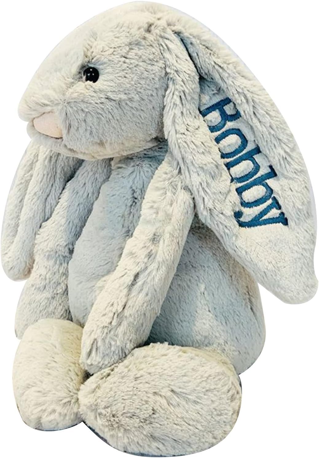 OAEUQ Personalized Embroidered Bunny Custom Newborn Easter Gifts Easter Bunny Gifts for Boys and Girls