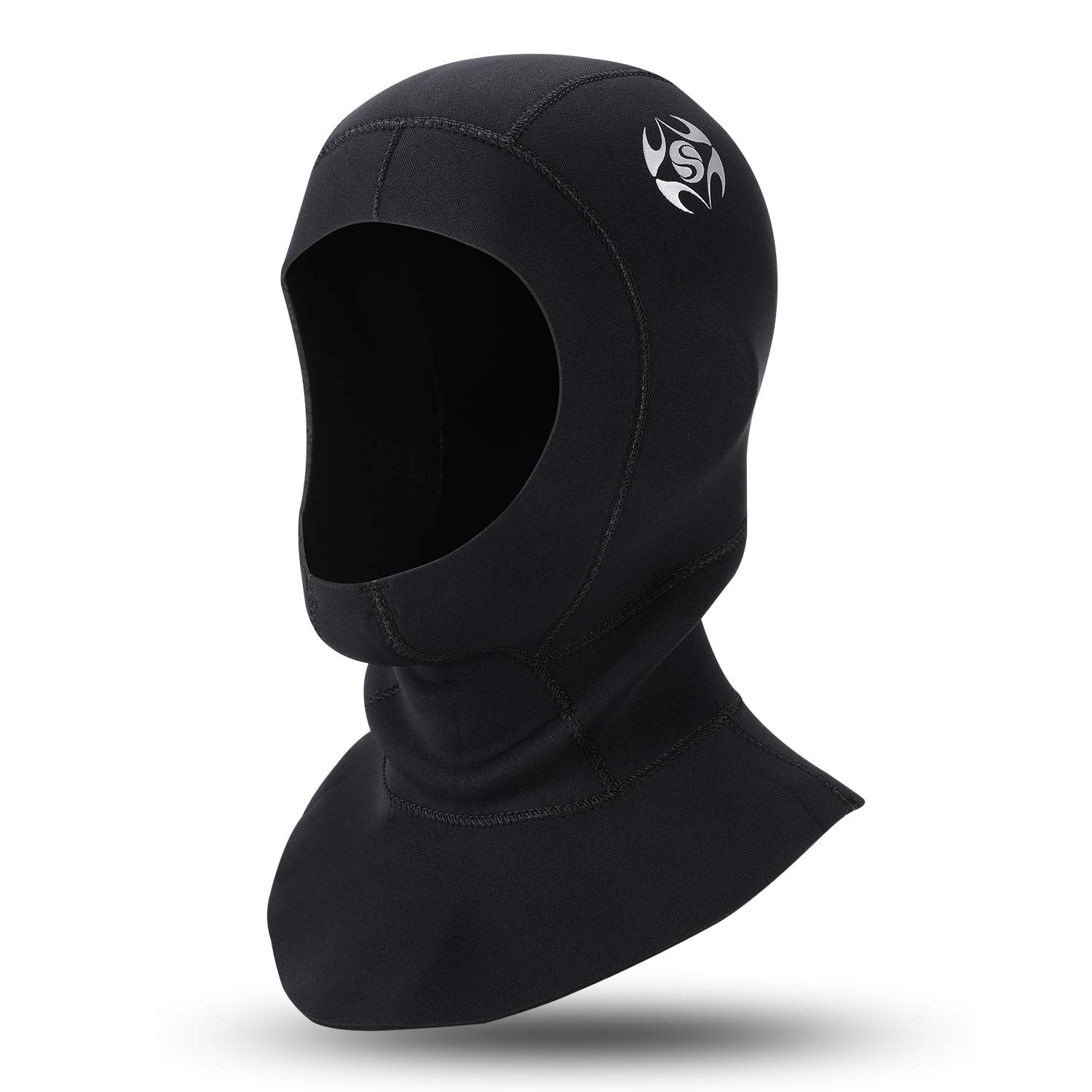 Bib Dive Hood Warm Durable Stretchable for Surfing Snorkeling Kayaking