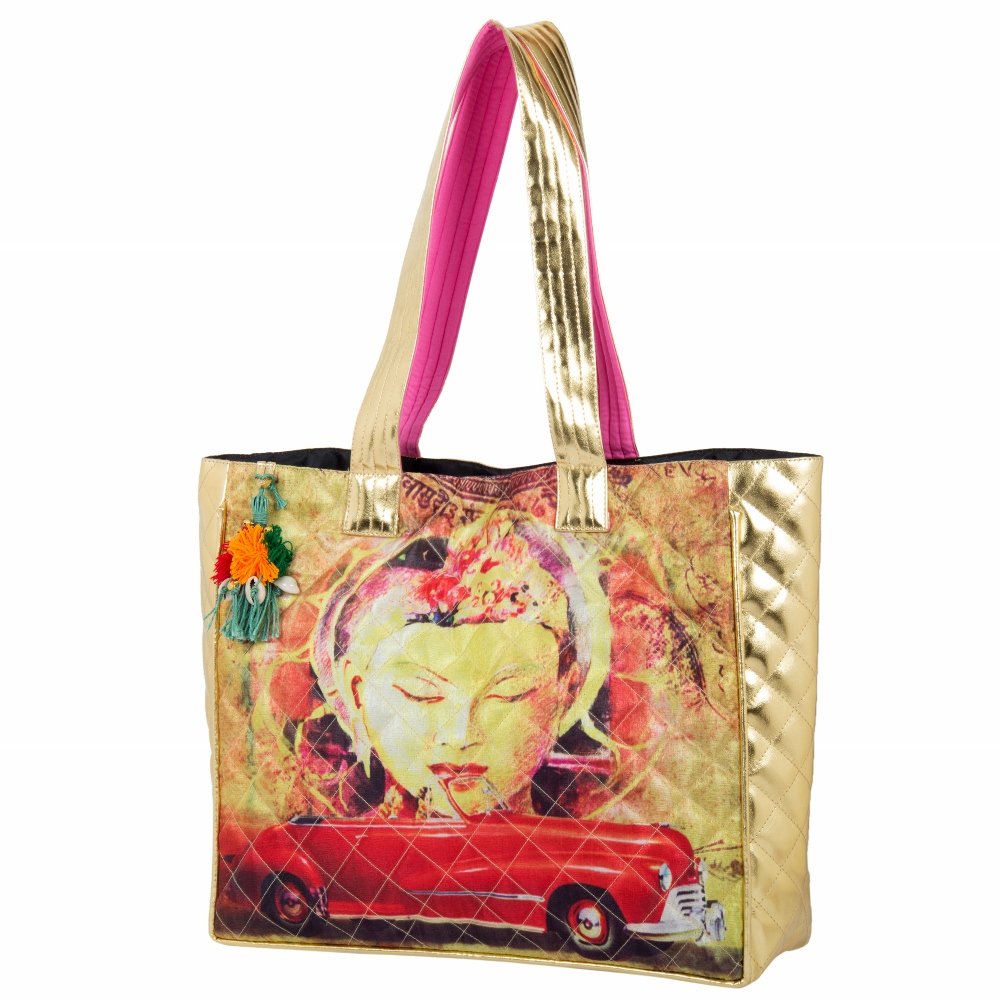 the house of tara women's handbag (multi colour)