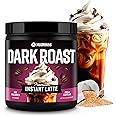 Premium All-Natural Dark Roast Instant Coffee Cold Brew Latte Mix - 10 Servings - High Caffeine, Rich & Flavorful, Gluten-Free, Convenient | MADRINAS