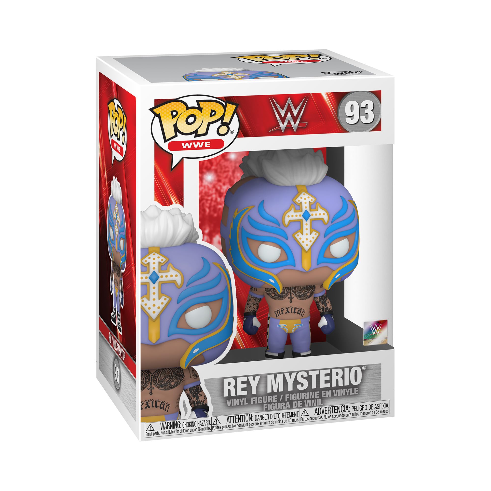 Funko POP! WWE: Rey Mysterio - Collectable Vinyl Figure - Gift Idea - Official Merchandise - Toys for Kids & Adults - Sports Fans - Model Figure for Collectors and Display
