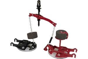 R1L3X1NG Toilet Flapper Replacement Kit for Vormax, Compatible with American Standard Vormax Toilets, Black