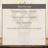 All Occasions White Rose Flowers Fresh Bouquet Box Same Day Delivery view 5