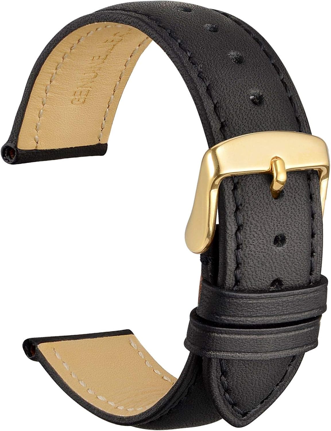 WOCCI Watch Band 14mm 16mm 18mm 19mm 20mm 21mm 22mm 23mm 24mm - Vintage Leather Watch Strap, Choice of Color and Width | 