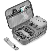 BRDRC Carrying Case for DJI Neo 2, Portable Protective Storage Bag with Shoulder for DJI Neo 2 Fly More Combo Accessories, for RC-N3 Remote Controller Drone Battery Charging Hub