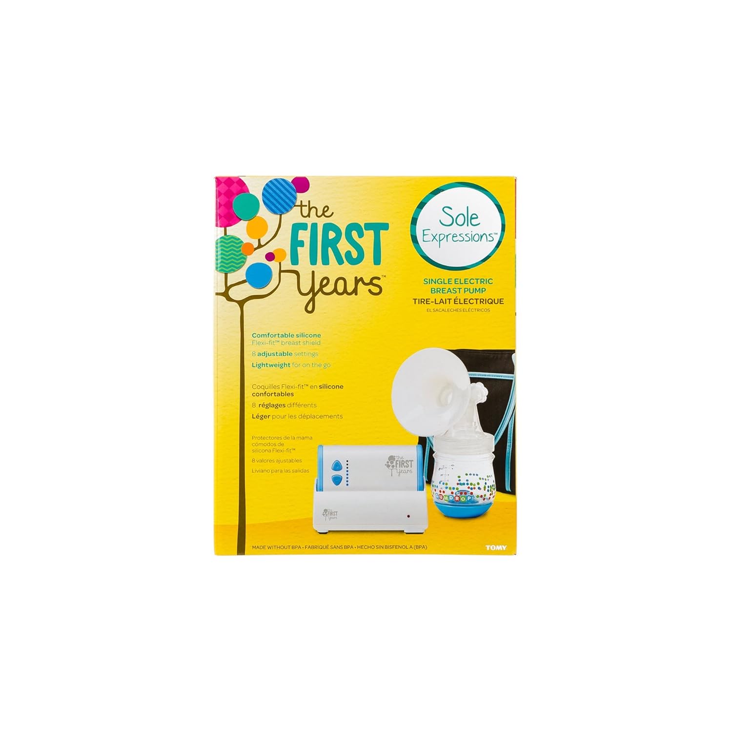 Amazon.com : Extractor de Leche Sole Expresiones eléctrico individual : Baby