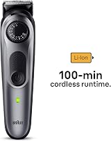 Braun Series 5 Beard Trimmer & Hair Clippers BT5440, 40 length, 100 Min view 4