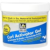 AmPro Long-Aid Activator Gel - Enriched with Aloe Vera, Protein, and Vitamin B Complex - Brings Essential Moisture to Strands - Defines Your Natural Curls - Regular - 32 oz