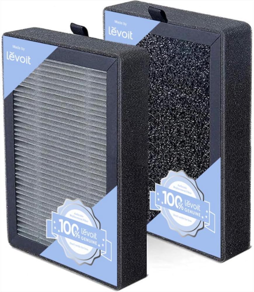 Levoit LV-H128 Replacement Filter 3 in 1 Pre HEPA Activated Carbon White