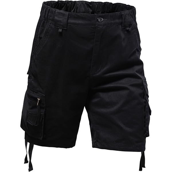 Mylldey Men's Cargo Shorts 3/4 Relaxed Fit Mens Running Shorts 7