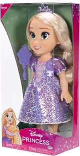 Disney Princess Rapunzel 14 inch Fashion Doll with Dress Shoes Tiara Brush view 3