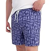 HUK Mens Pursuit Volley Pattern Short, Quick-Dry Shorts for Men