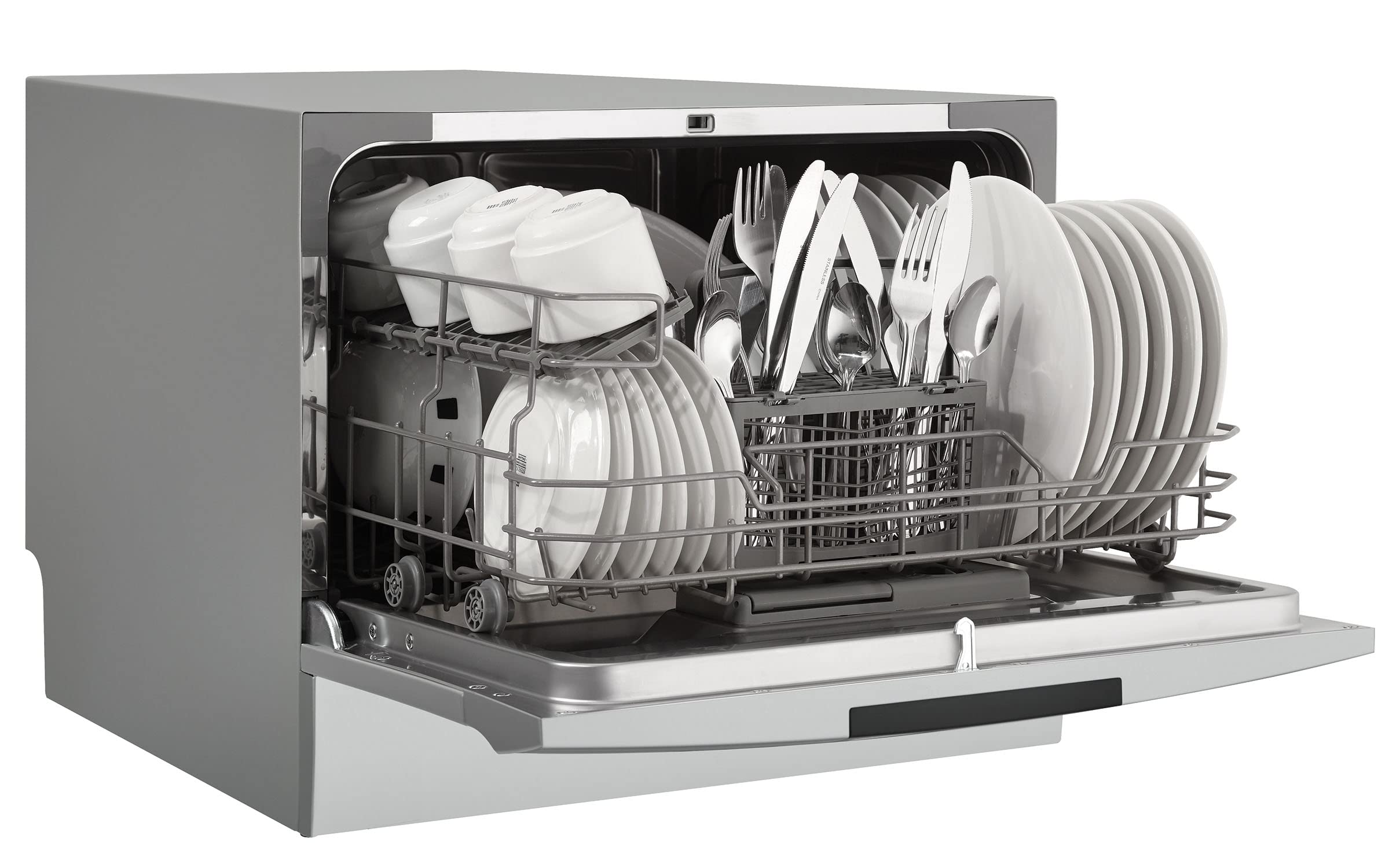 Danby DDW631SDB Countertop Dishwasher, Stainless Steel