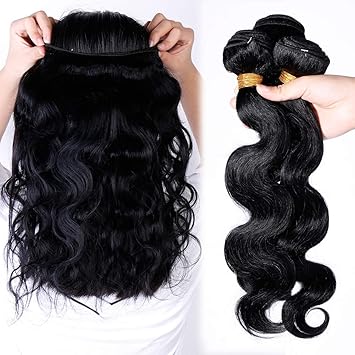 3 Bundles Human Hair Weave Bundles Grade 7a Brazilian Virgin Hair