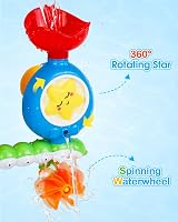 LULULIA Bath Toys for 1-5 Years Monkey Bath Toy with Suction Cup Cup Set view 4