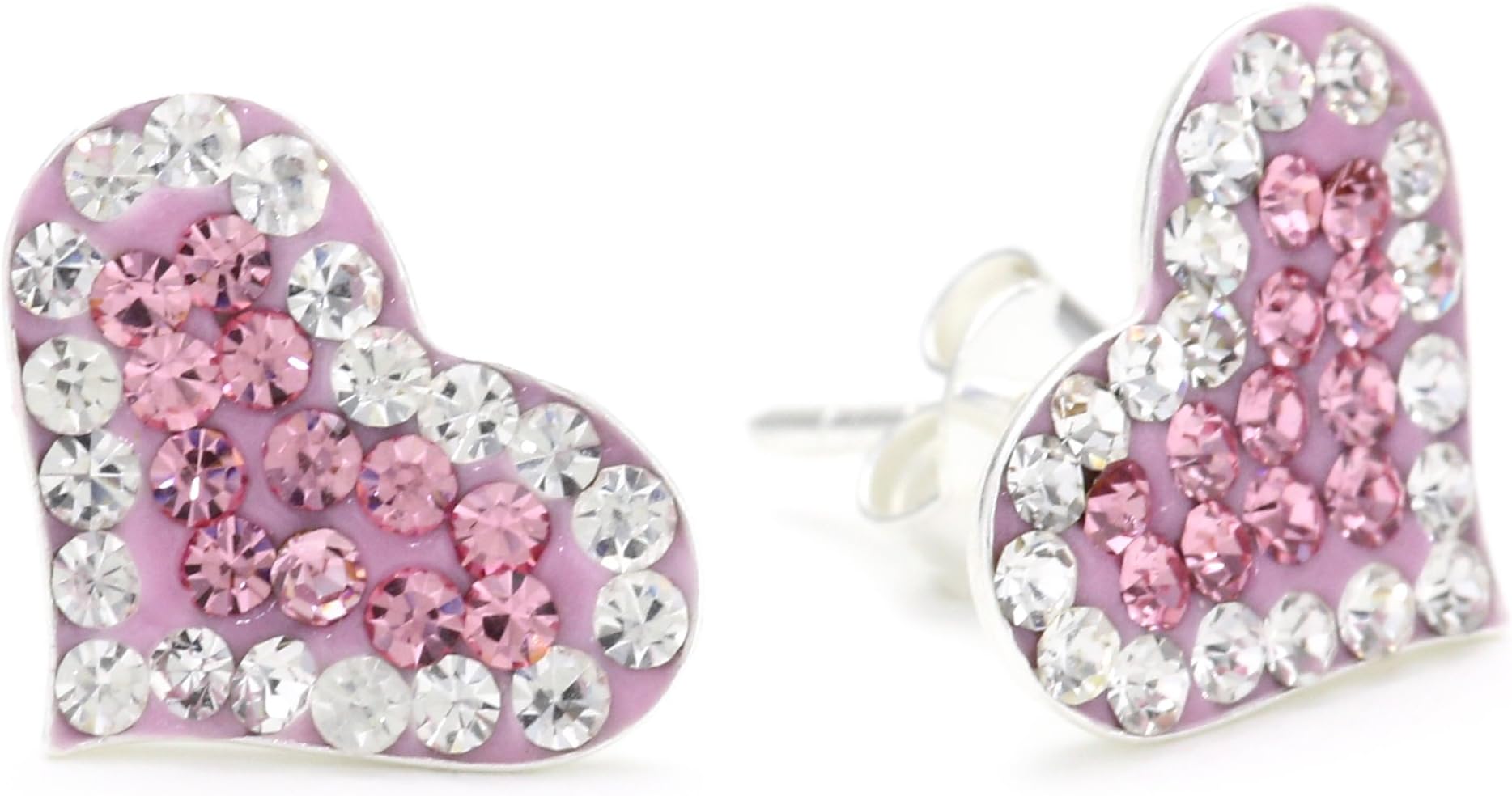 "Iconic Pave Earrings" Studs