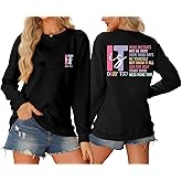 TERWMFR Teacher Sweatshirt for Women It's Okay to Make Mistakes Graphic Tees Mental Health Tops Long Sleeve Pullover
