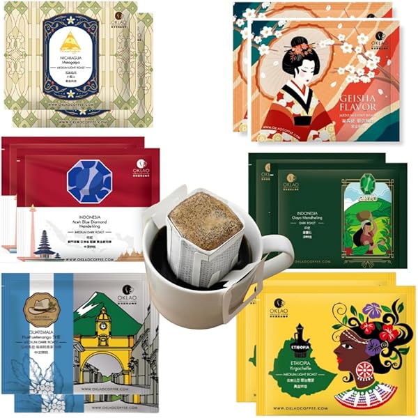 KEY COFFEE ⭐︎DRIP MASTER PRECIS(DMP-M ) Amazon.com: Key Coffee drip on Variety Pack 12P