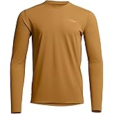 SITKA Radiant Long Sleeve Crew Neck - Lightweight Moisture-Wicking Mens Shirt