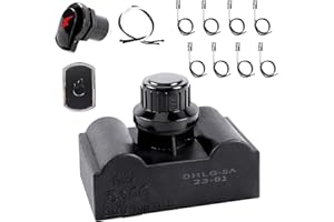 SearCook Ignitor Replacement Kit for Charbroil, 5 Outlet Ignition Module with Wires and Switch Buttons for Charbroil Most Models Ignition System, Original Part G515-0030-W2