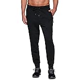 RBX Active Men's Performance Stretch Fleece Lined Jogger Sweatpants with Pockets