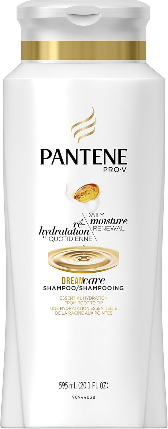 Pantene ProV Daily Moisture Renewal Shampoo, 595 mL, Packaging may