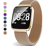 Amazon.com : Womens Smart Watch, Blue-Tooth 1.04inch ...