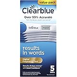 Clearblue Digital Pregnancy Test with Smart Countdown, 5 count