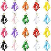 LiQunSweet 40 pcs 10 Colors Coral Shape Enamel Charms Sea Ocean Animals Charms for DIY Jewelry Necklace Bracelet Earring Crafts Bag Phone Keychain Decor