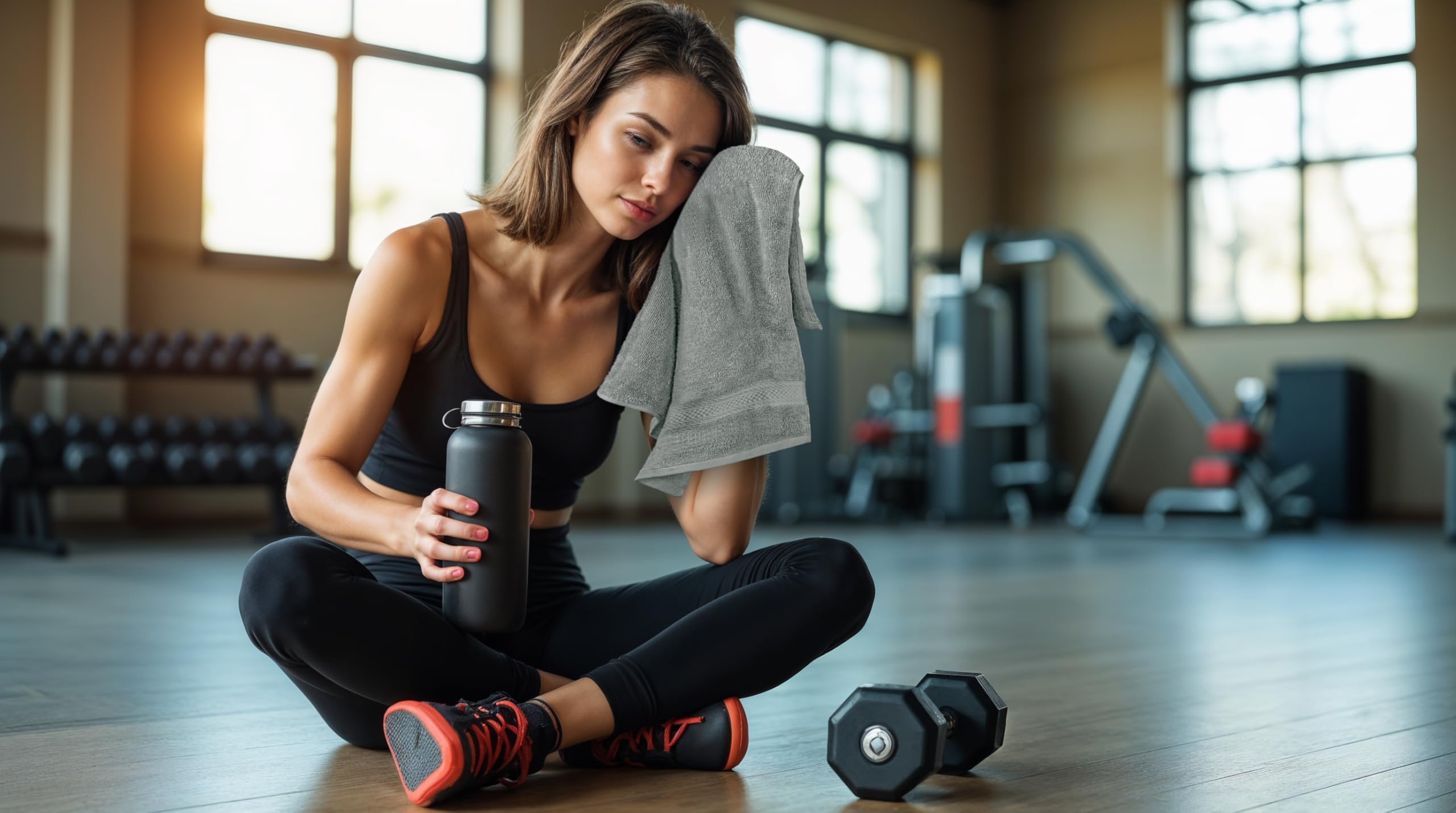 Utopia Towels - Handtücher Set aus Baumwolle - 100% Baumwolle ultraweich und sehr saugfähig, 41x71 cm - 6er Pack (Kühl Grau) 4