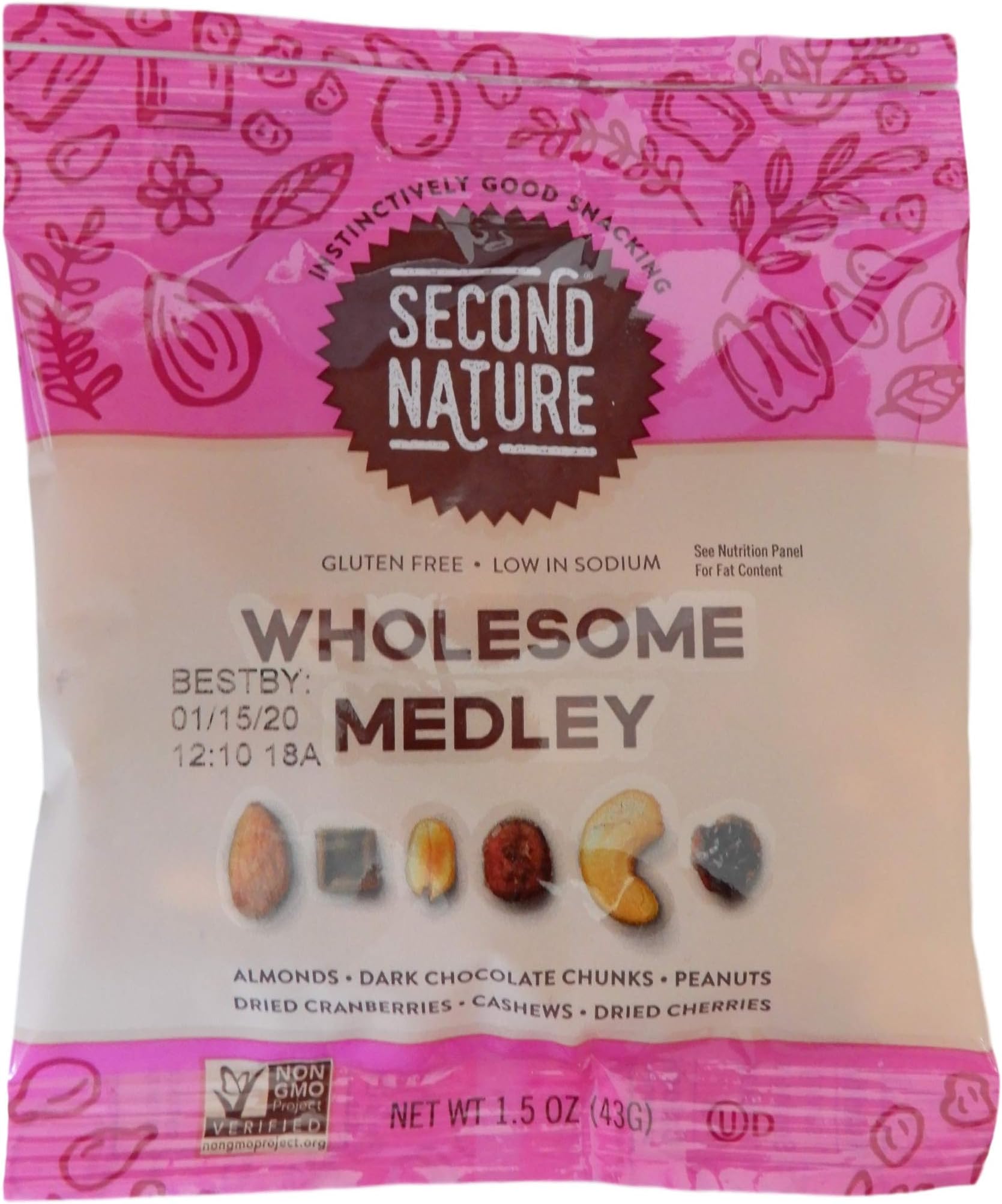 Bulk Pack Trail Mix (Second Nature, Wholesome Medley, 16-pack)