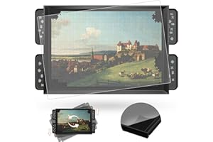 1500 Pieces Move & Rotating Puzzle Board with Drawers，36.42" x 28.94" Portable Jigsaw Puzzle Table for Adults, Wooden Puzzle 