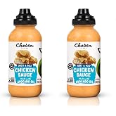 Chosen Foods Chicken Sauce, for Hamburgers, Sandwiches, Nuggets, Wings, Fries, and More 9 floz (Pack of 2)
