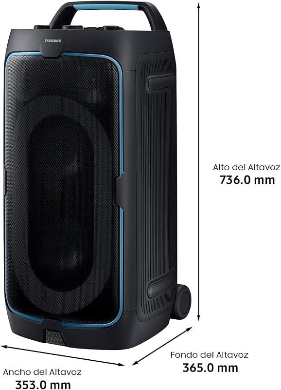 Sound Tower MX-ST50F/ZF, Audio 240W, Suono Bidirezionale, 18 Ore di Autonomia, Resistente all'Acqua (IPX4), Party Lights +, Ingresso USB, Multiconnessione Bluetooth, 2025