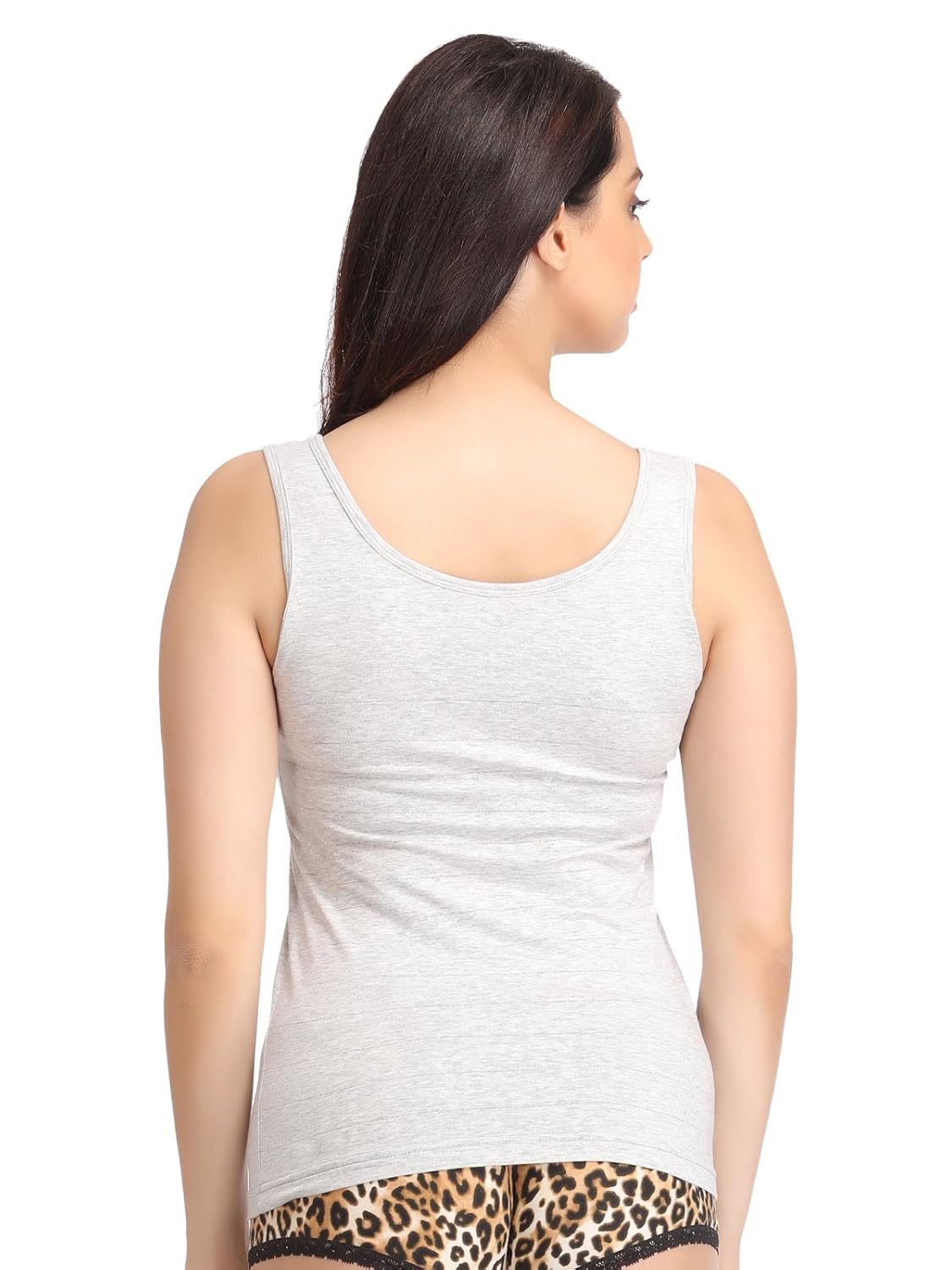 clovia women's stretchable cotton tank top