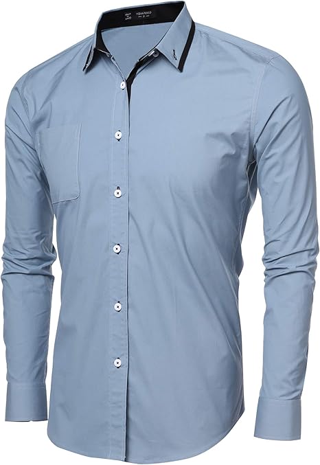 mens dinner shirt slim fit