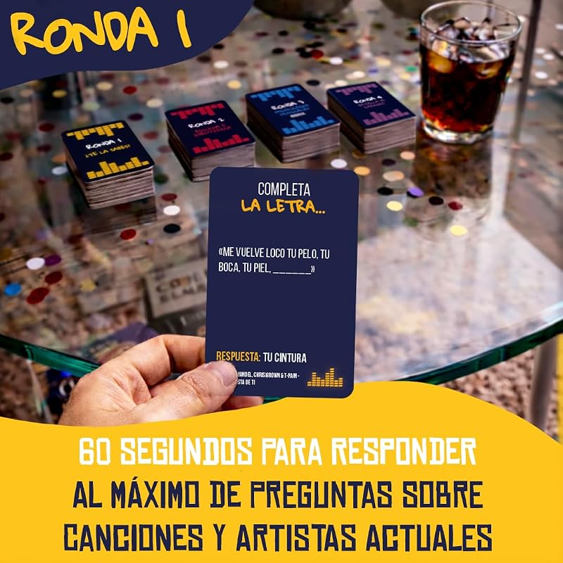 Play Hit Nueva Generación - Juegos de Mesa para Niños y Adultos - Música 2010-2026 en Español- Juego de Cartas para Fiestas con Amigos y Familia - Regalo Original