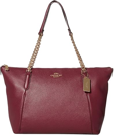 coach ava tote size