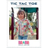 Kids Tic Tac Toe Patchwork Jacket Sewing Pattern by Melly &amp; Me