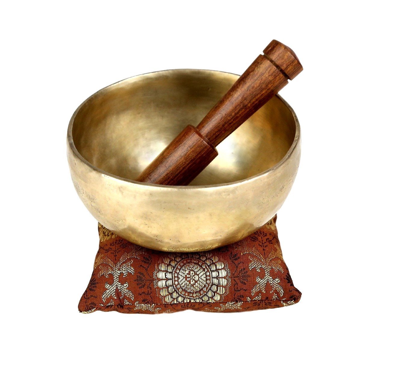 Ajuny Meditation Singing Bowl Tibetan Music Alternative Healing Therapy With Sound And Vibration Touch Bell Metal 6 Inch