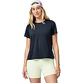 Brooks Women’s Dash Short Sleeve Shirt, Lightweight Moisture-Wicking Performance Fit Running Tee with Reflective Details