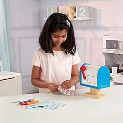 Melissa & Doug My Own Wooden Mailbox Activity Set